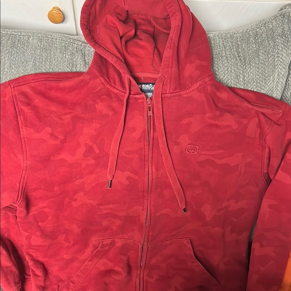 Vintage Ecko Red Camo Hoodie - Picture 2 of 4